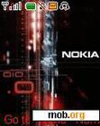 Download mobile theme nokia red 4