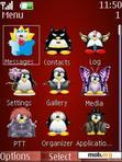 Скачать тему tux icons