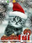 Download mobile theme Xmas Cat