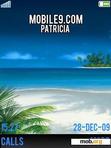 Download mobile theme beach