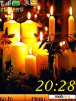 Download mobile theme Candles Anim