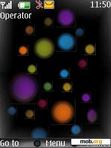 Download mobile theme Colorful bubble