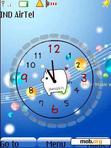 Download mobile theme Music Clock