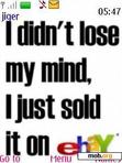 Download mobile theme Sold_Mind_On_Ebay.nth