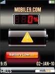 Download mobile theme animated battery