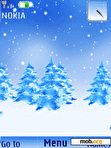 Скачать тему Winter theme, flash anim