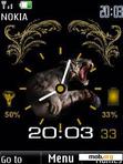 Скачать тему tiger clock indicator2