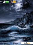 Download mobile theme Stormy Night