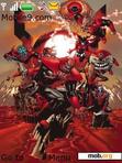 Download mobile theme Red Lantern Corps.