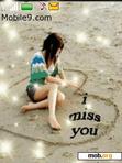 Download mobile theme Animated_Miss_You