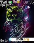 Download mobile theme neon of tiger