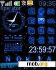 Download mobile theme animed nokia blue new