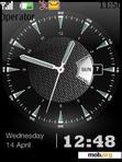 Download mobile theme Animated Clock