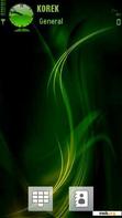 Download mobile theme Green abstract