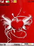 Download mobile theme love angel