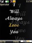 Download mobile theme Love You