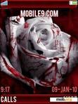 Download mobile theme bleeding rose_