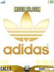 Download mobile theme adidas gold and white
