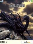 Download mobile theme black dragon