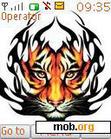 Download mobile theme tiger tattoo