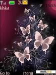 Download mobile theme Butterfly animated