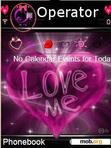 Download mobile theme animated love me