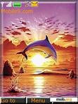 Скачать тему Sunset_Dolphin