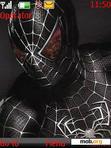 Download mobile theme Black Spiderman