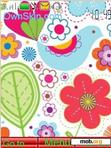 Download mobile theme flower power