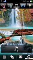 Download mobile theme Waterfalls
