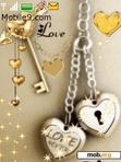 Download mobile theme gold love