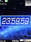 Download mobile theme Cosmos  clock, anim