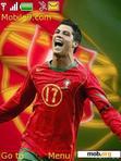 Download mobile theme Cristiano Ronaldo