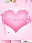 Download mobile theme Pink Heart