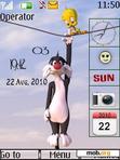 Download mobile theme looney tunes clock