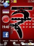 Скачать тему rupee calender clock