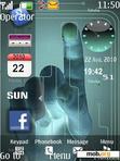 Download mobile theme idroid dual clock