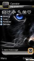 Download mobile theme Black Panther