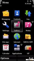 Download mobile theme Black & Silver