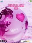 Download mobile theme Pink love