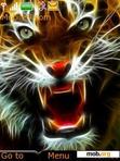 Download mobile theme abstract tiger