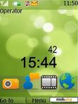 Download mobile theme green aabstract