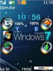 Download mobile theme win 7 clock