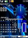 Download mobile theme Flash Calender