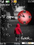 Download mobile theme ill come back clock