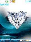 Download mobile theme love diamond