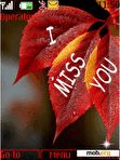 Download mobile theme miss u animated