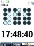 Download mobile theme Clock, flash animation