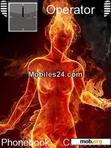 Download mobile theme Fire_Silhouette-382352