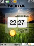 Download mobile theme nokia nature